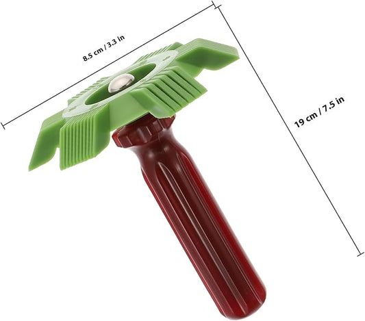 Luxshiny Radiator Cleaning Brush Set 2pcs Stainless Steel and Plastic Fin Combs - Image 2