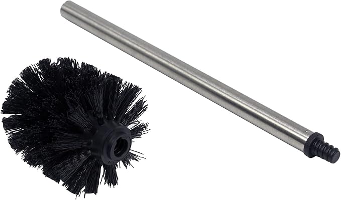 Casaphoria Stainless Steel Toilet Bowl Brush and Holder set - Image 4