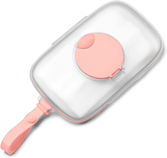 Skip Hop On-The-Grab & Go Wipes Case Dispenser Blush - Image 2