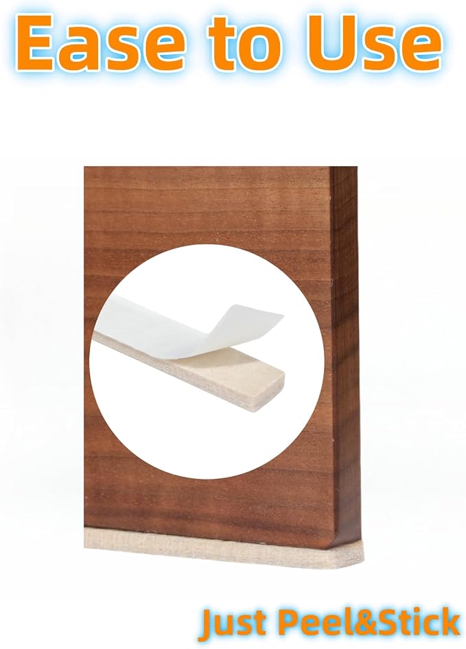 Furnigear Felt Strips with Adhesive Backing - Image 2