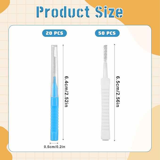 70Pcs Shower Head Cleaning Brush 2 Design Shower Head Cleaner Tool - Image 2