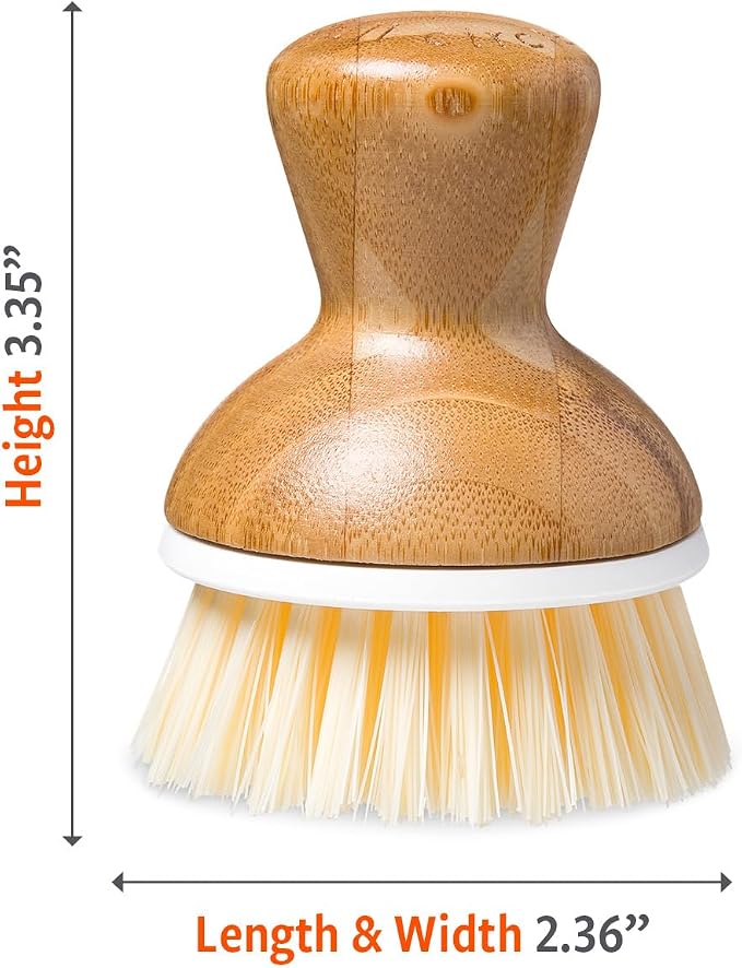 Full Circle Bubble Up Bamboo Dish Brush–Family Safe, Formaldehyde-Free– - Image 7