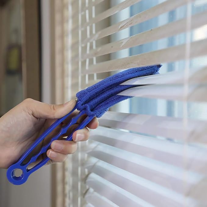 Universal Blind Cleaning Brush, Microfiber Venetian Blind Cleaner Brush Tool - Image 4