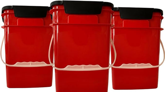 House Naturals 4 Gallon Square Food Grade Bucket Pail by House+Naturals