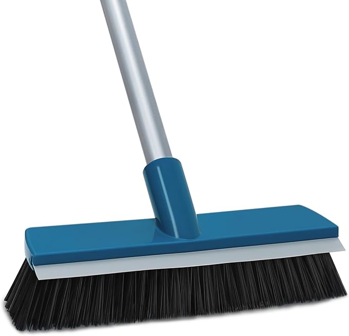 Stiff Bristle Deck Brushes for Scrubbing Heavy Duty by KalTell