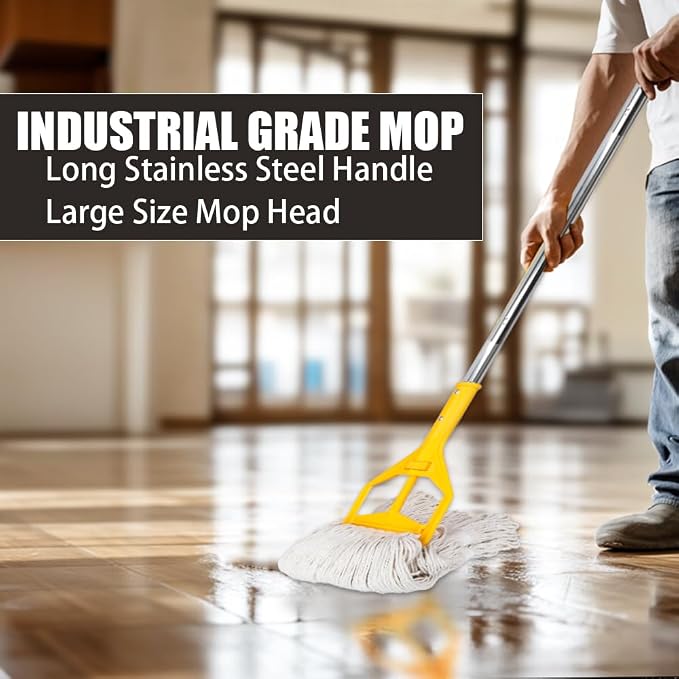 Heavy Duty Commercial Wet String Mop - Image 7