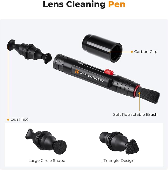 K&F CONCEPT 10-in-1 Camera Lens Cleaning Kit - Image 6