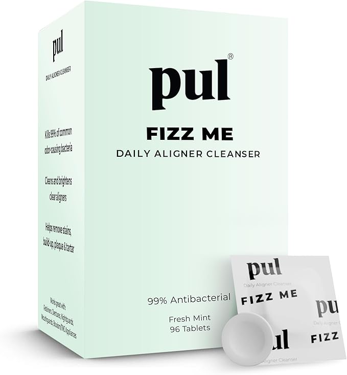 PUL Aligner Cleaner Tablets – For Cleaning Invisalign, All Clear Aligners & by ThePultool