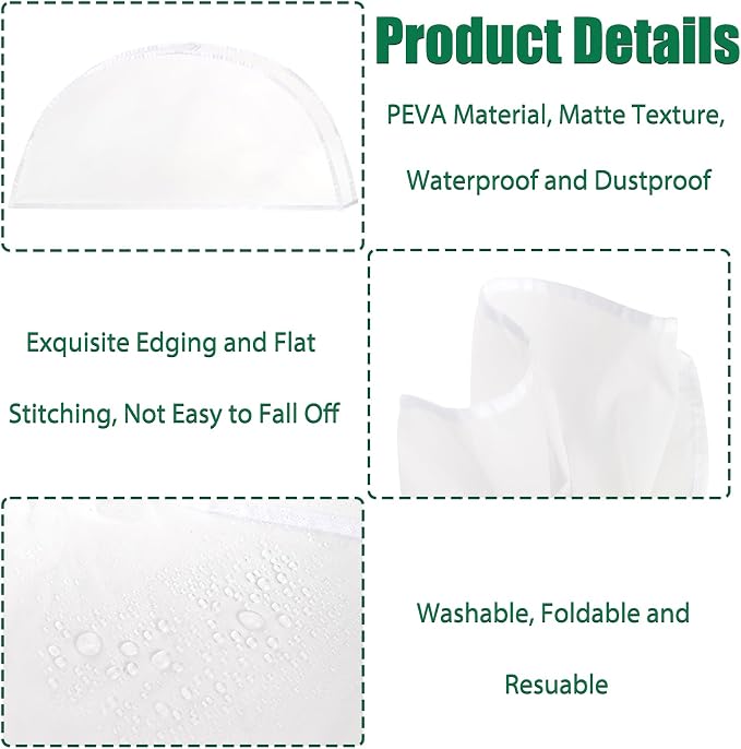 Foraineam 20 Pack Shoulder Covers Clothes Suit Protectors Breathable Garment - Image 4