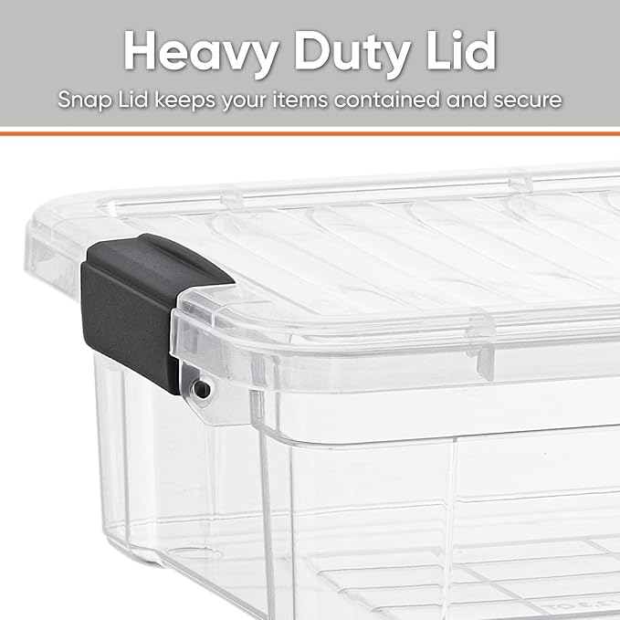 Superio Clear Storage Bins - Image 4