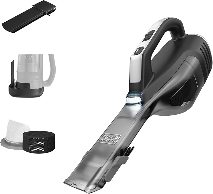 BLACK+DECKER Dustbuster Reveal Handheld Vacuum Cordless, Car Vacuum Portable by BLACKDECKER