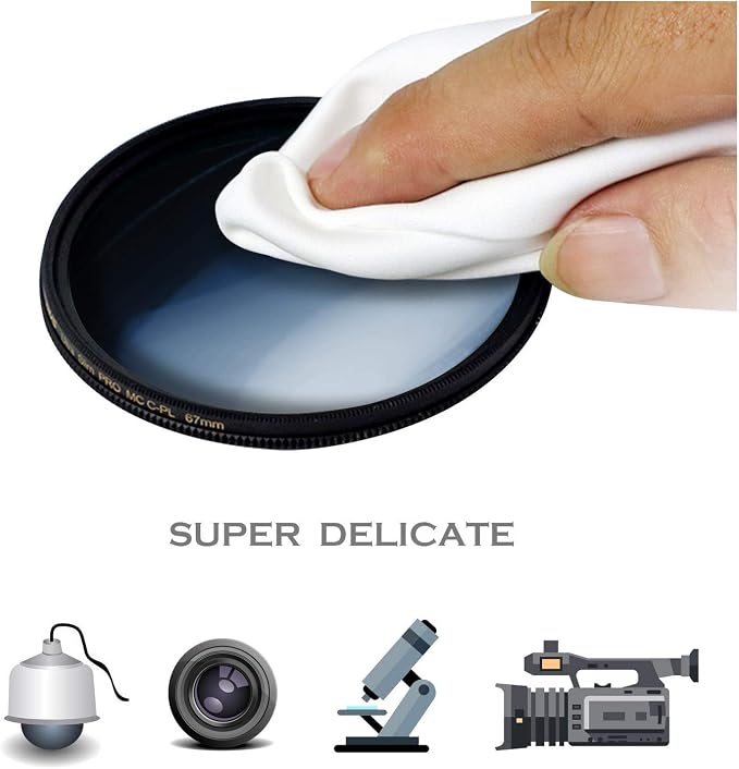 AAwipes Eyeglasses Cleaning Cloths Microfiber Lens Cleaning Cloths - Image 7
