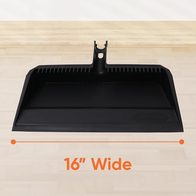Superio Wide Plastic Dustpan - Image 2