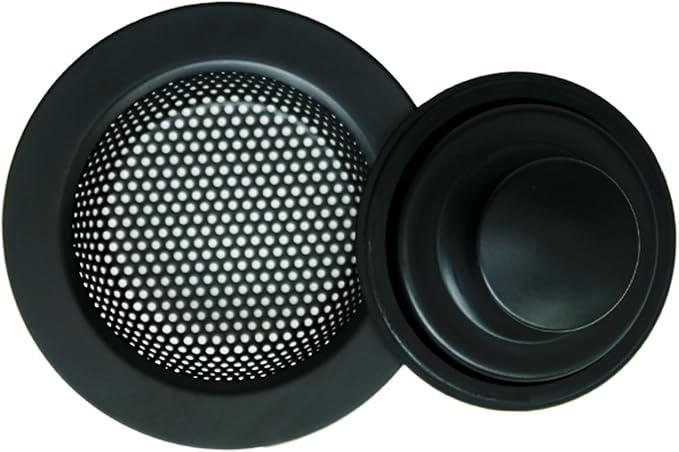 RQYEKDO Kitchen Sink Strainers Sink Stopper Kits, Stainless Steel Sink Drain by rqyekdo
