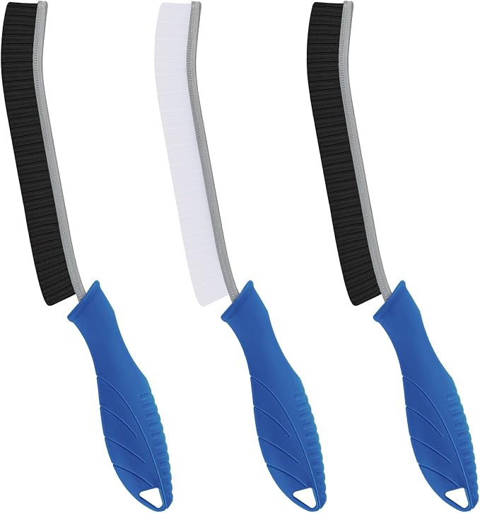 Hard Bristle Crevice Cleaning Brush by FOOGWEE