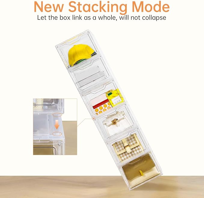 10 Pack Closet Organizers and Storage, Clothes Organizers and Storage, Plastic - Image 8