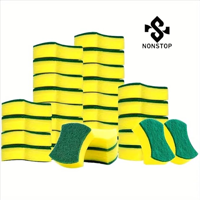 20-Piece Heavy-Duty Kitchen Sponges, Scratch-Free, High-Performance - Image 2
