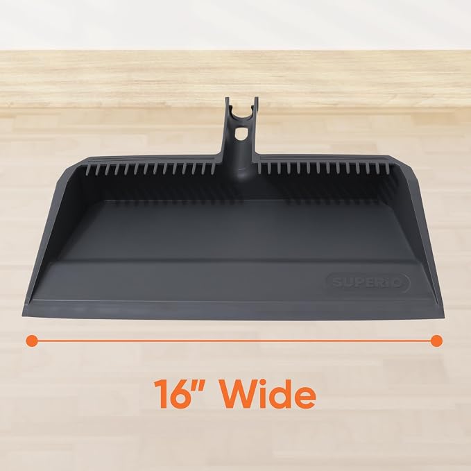 Superio Wide Plastic Dustpan - Image 2