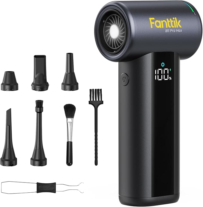Fanttik Gust B11 Pro Max Electric Air Duster, 150000RPM Brushless Motor by FANTTIK%C2%AE