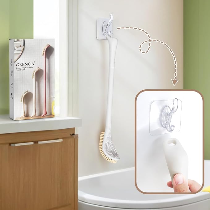 New Foot Brush & Foot Files Set, 3-IN-1 Foot Scrubber - Image 9