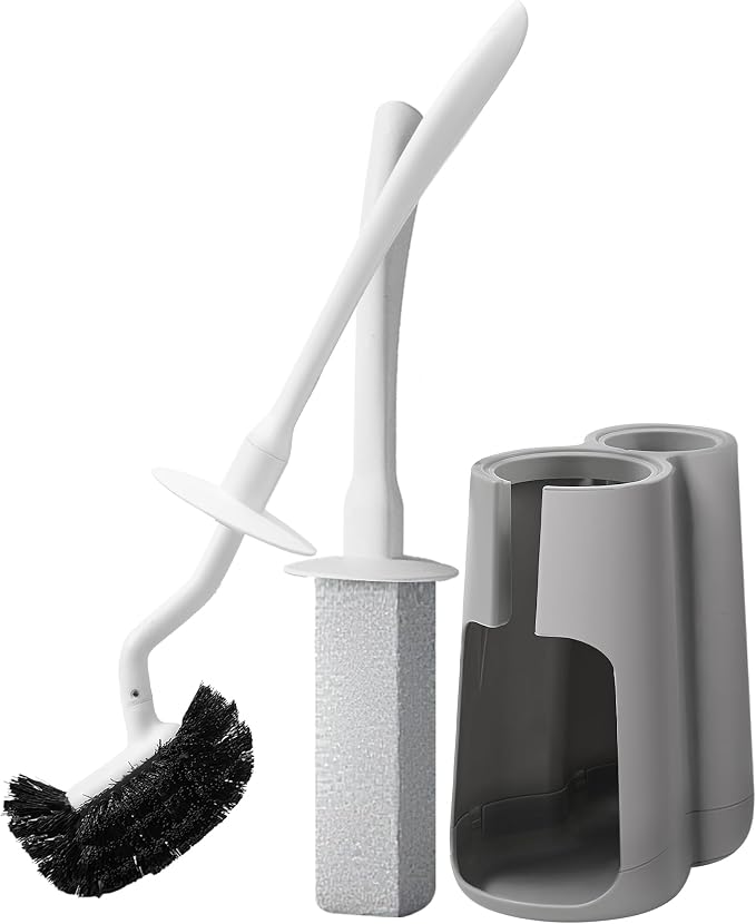 Toilet Brush and Holder Set by Unknown