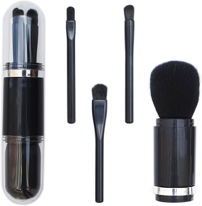 4 Pack Exquisite Duster Brush Kit, Small Dust Brushes, Feather Duster, Soft by HDongany