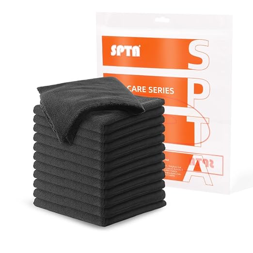 SPTA Microfiber Cleaning Towel, Microfiber Cleaning Cloth by SPTA