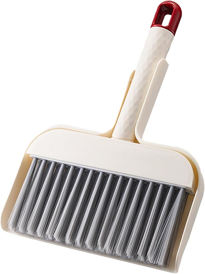 Mini Handheld Broom and Dustpan Set, Small Dust Pan and Brush Set Cleaning by Unknown