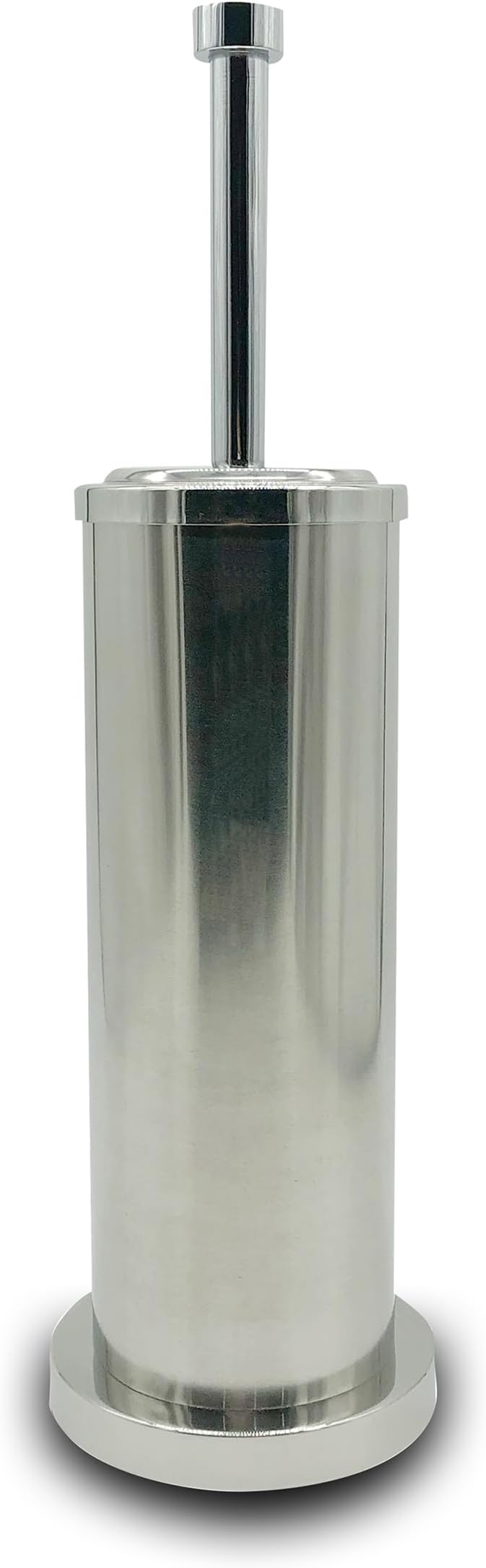 Silver Chrome Toilet Bowl Brush by IndecorHome
