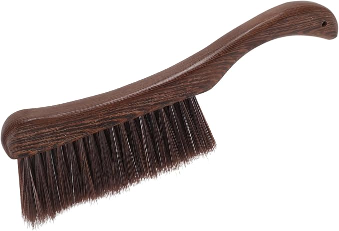 Wooden Cleaning Brush with Thick Ergonomic Handle by FOMIYES
