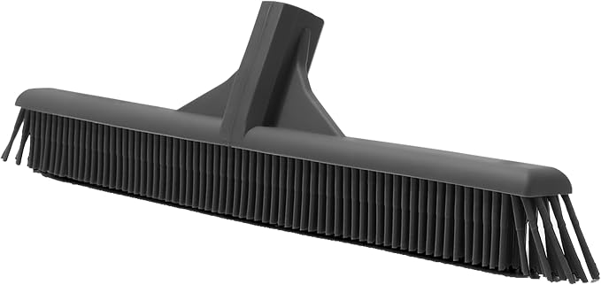 Superio Silicone Broom Head – Carpet Rake & Rubber Broom by Superio