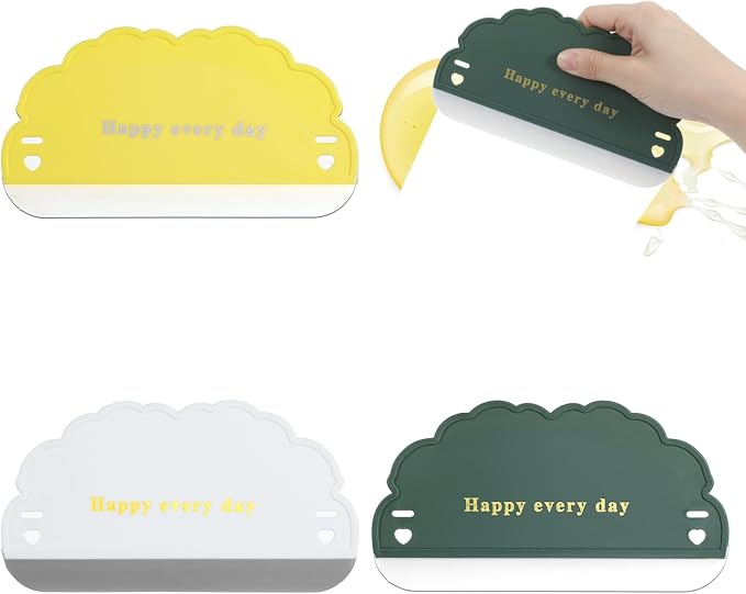 3Pcs Silicone Sink Squeegee, Mirror Squeegee, Kitchen Countertop Squeegees by Unknown
