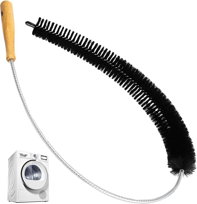 Dryer Lint Brush Vent Cleaner Tool 47.2 Inch Extra Long Flexible by Unknown