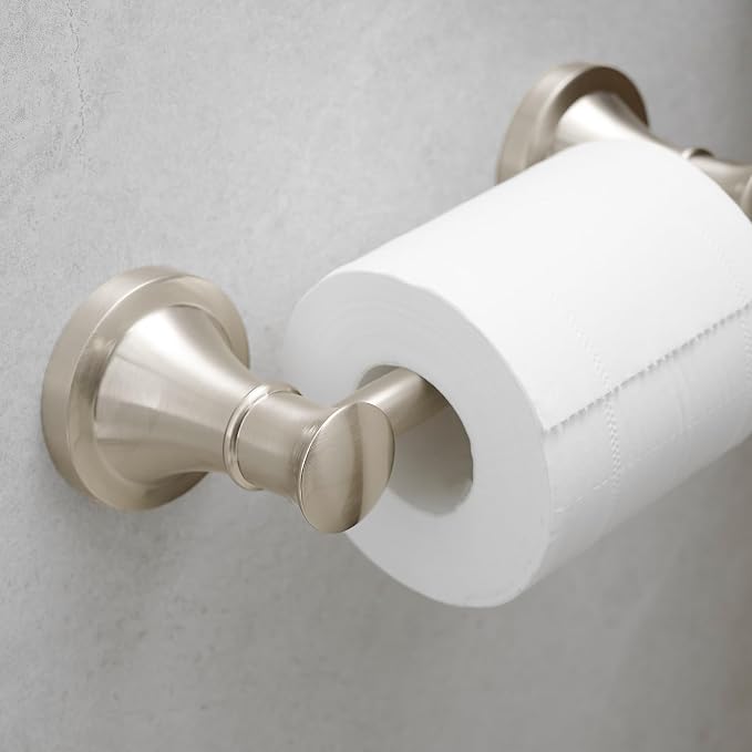 Hoimpro Wall Mounted Rustproof Toilet Tissue Paper Holder Bathroom Accessories - Image 5