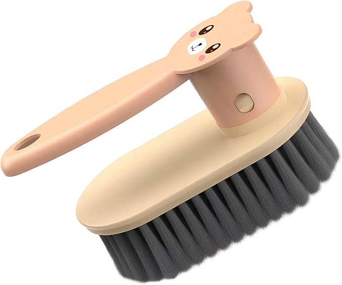 Little Bear Rotating Multi Functional Laundry Brush, Extended Bristle Cleaning by Unknown