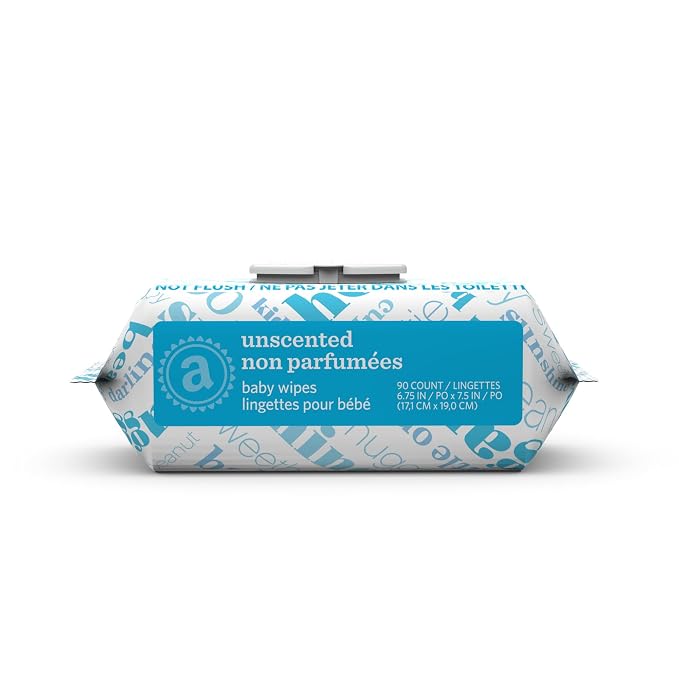 Amazon Elements Baby Wipes, Alcohol-Free, - Image 2