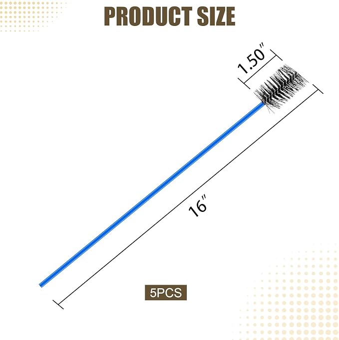 16-Inch Flexible AC Drain Line Cleaning Brush, - Image 2