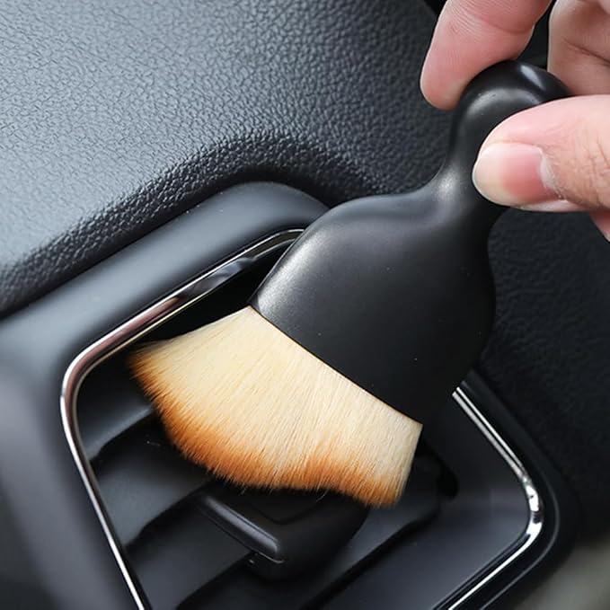 2 Pcs Car Detailing Brush, Car Wash Brush, Car Interior Cleaning Brush Ideal - Image 3