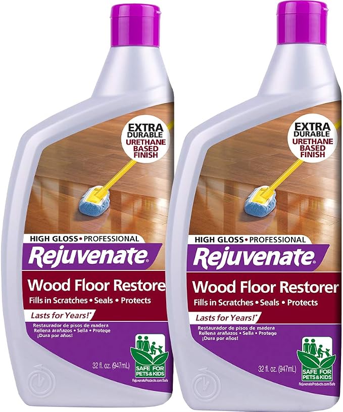 Rejuvenate Wood Floor Restorer, High Gloss by Rejuvenate