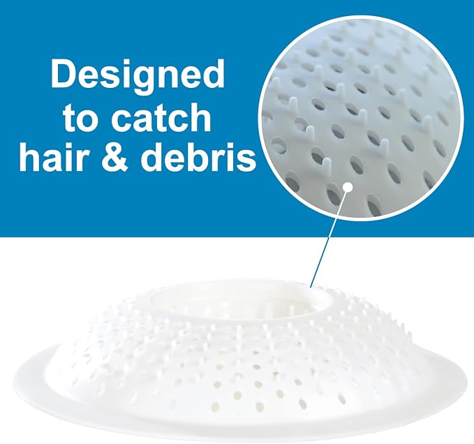 Evriholder Hairstopper 2pk, Plastic Drain Protector - Image 3