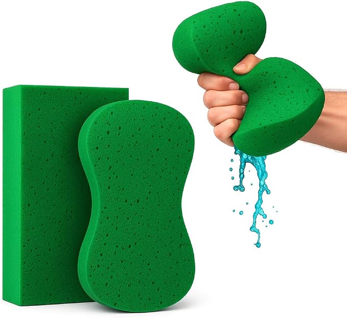 Multi-Purpose Sponges for Cleaning by BrickNBoneSponges