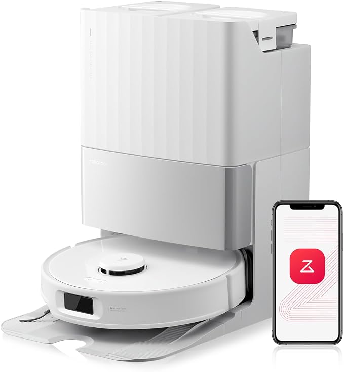 Roborock Qrevo Edge S5A Robot Vacuum and Mop, Zero-Tangling, DuoDivide Main by Roborock