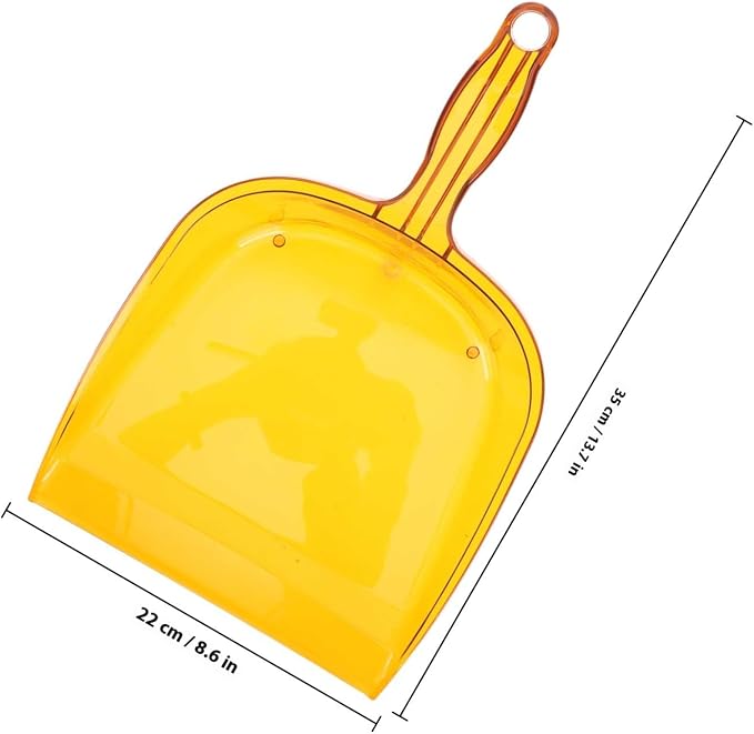 Yellow Thickened Handheld Dustpan Shovel - Image 2