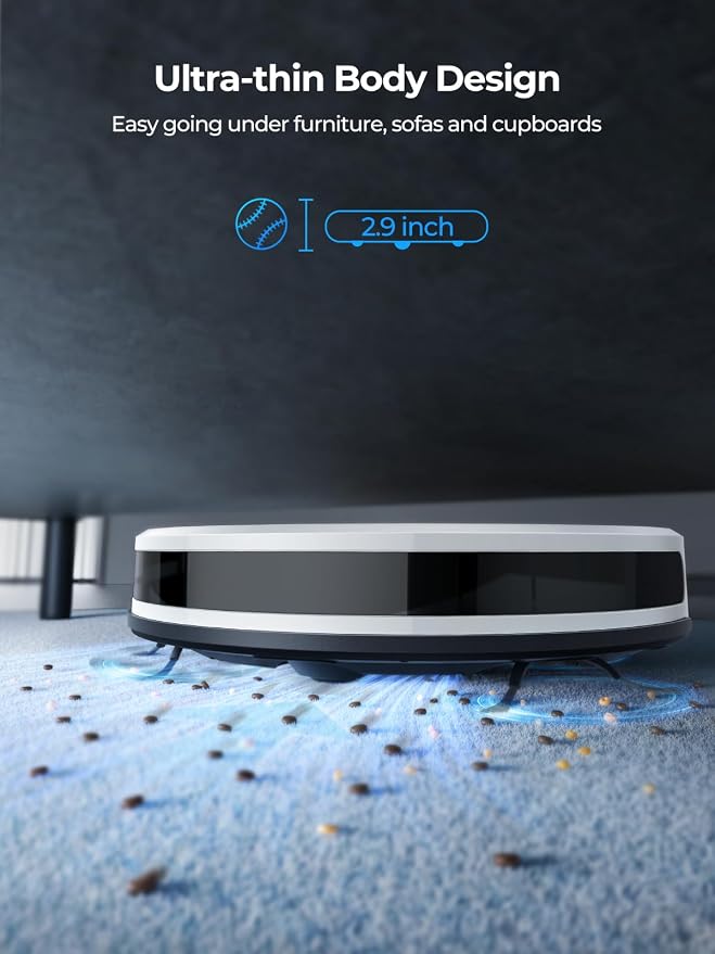 Robot Vacuum and Mop 4000Pa Suction, 3 in 1 Robotic Vacuums - Image 7