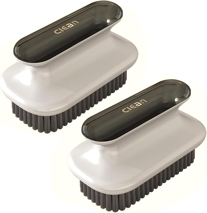 2 Pack Shoe Brush, Shower Cleaning Brush, Scrub BrushComfort Grip, Kitchen by Lekayihu