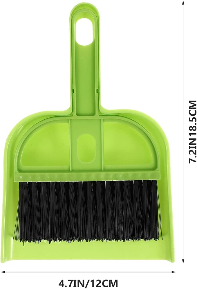 6 Sets Broom Dustpan Set Small Mini Handheld Dust pan - Image 6