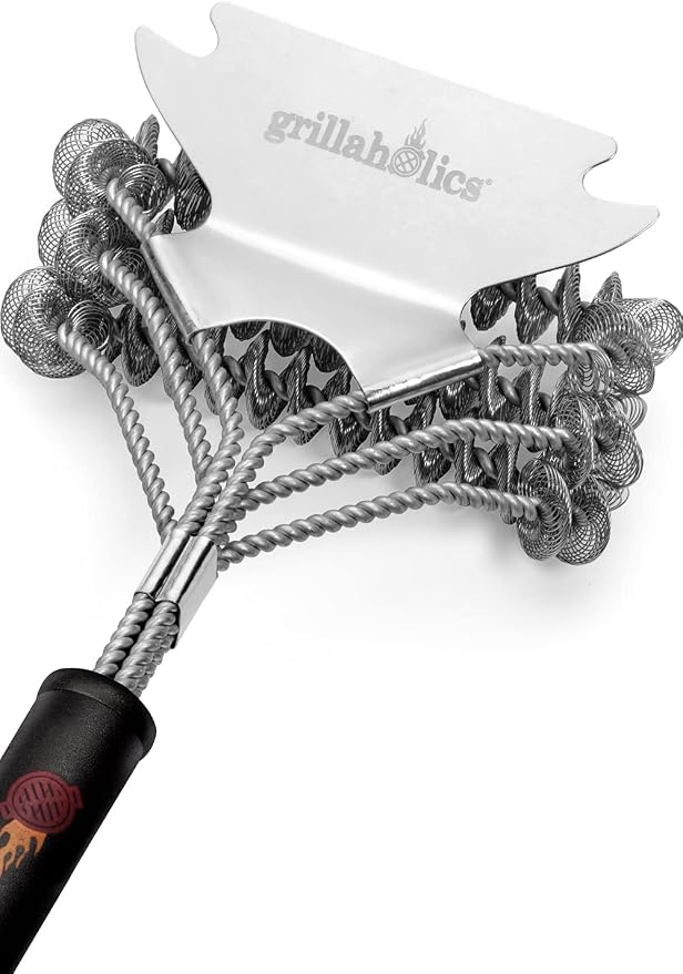 Grillaholics Grill Brush for Outdoor Grill by Grillaholics