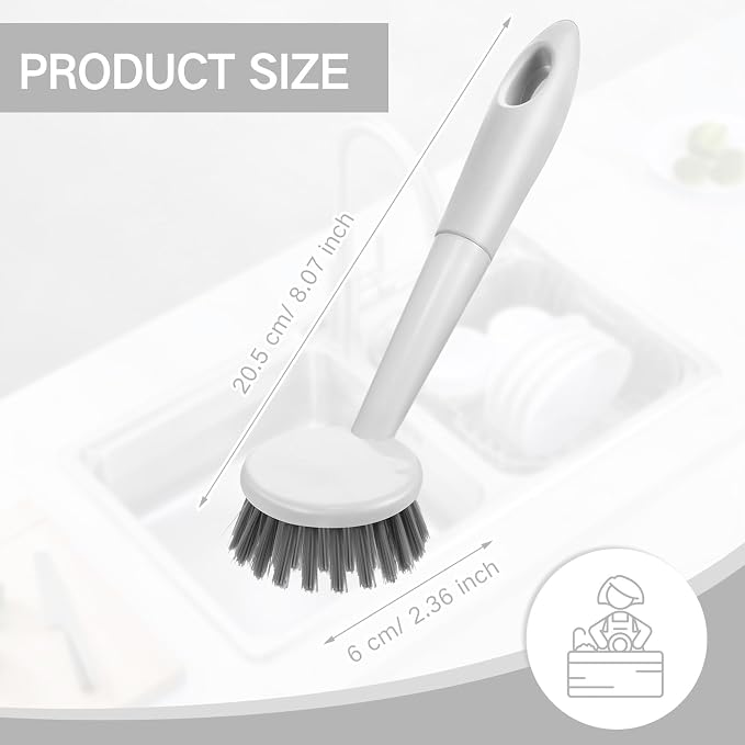Patelai 12 Pack Kitchen Scrub Dish Brush - Image 2