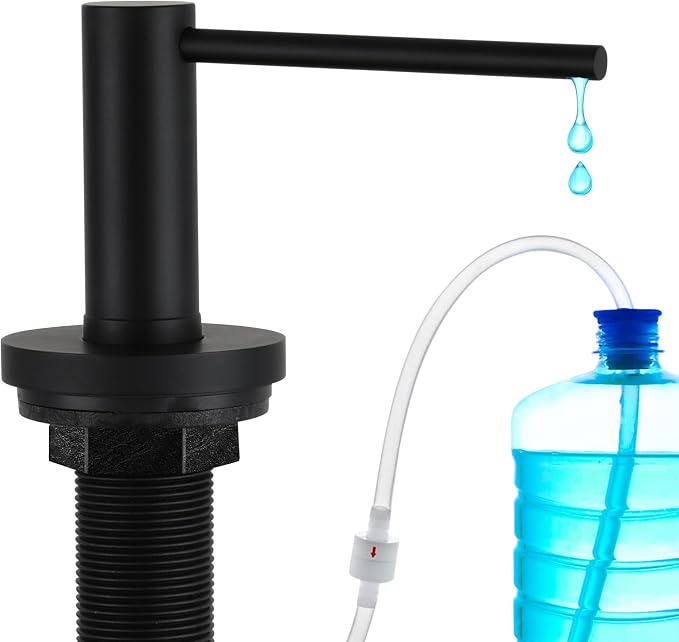 Gappo Upgraded Matte Black Soap Dispenser by GAPPO