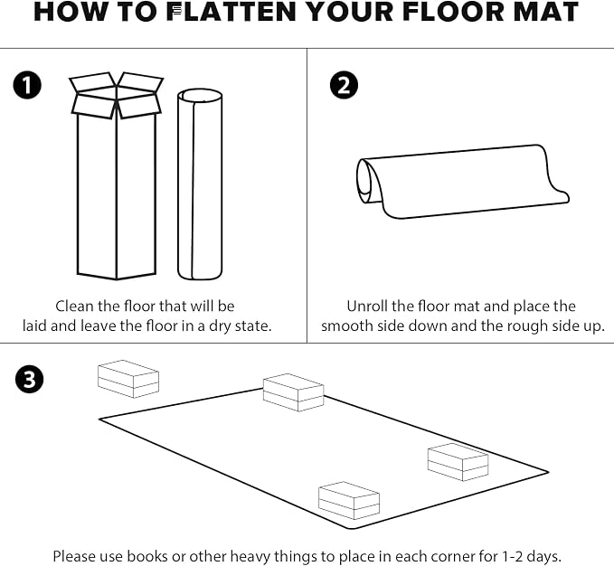 Clear Chair Mat, Durable Non-Slip Hard Floor Protector, PVC Waterproof Floor - Image 7